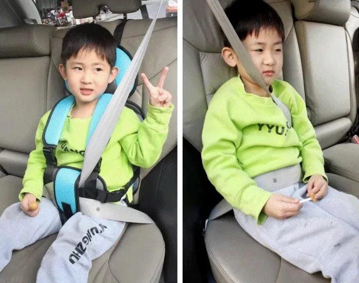 Reserved seat belt passage position